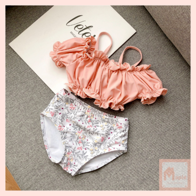 ラスト1点】オフショルダー セパレート 水着 ピンク 90 キャップ付の通販 by maple's shop|ラクマ ラスト1点】オフショルダー セパレート 水着 ピンク 90 キャップ付の通販 by maple's shop|ラクマ