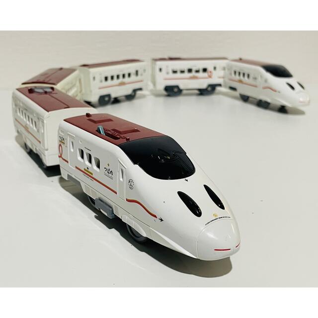 プラレール  いっぱいつなごう新800系新幹線6両編成セット　絶版品 エンタメ/ホビーのおもちゃ/ぬいぐるみ(鉄道模型)の商品写真