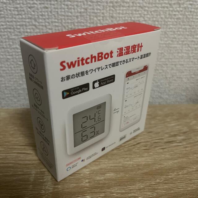 新品・未開封 SwitchBot 温湿度計 デジタル スマート家電 スマホ/家電/カメラのスマホ/家電/カメラ その他(その他)の商品写真