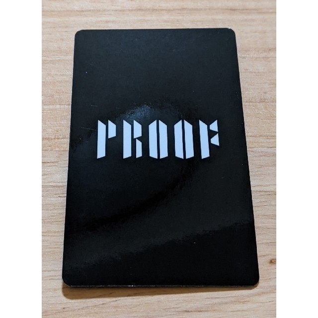 『Proof』発売記念「ラッキードローイベント」当選品　フォトカード ホソク 4