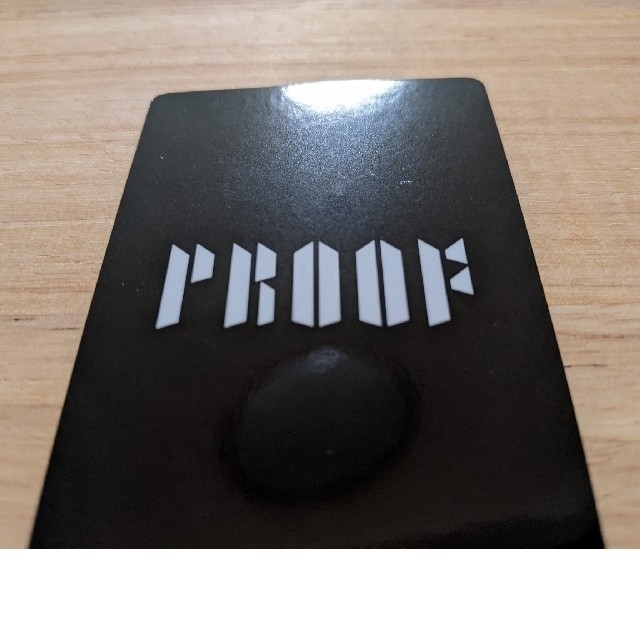 『Proof』発売記念「ラッキードローイベント」当選品　フォトカード ホソク 6