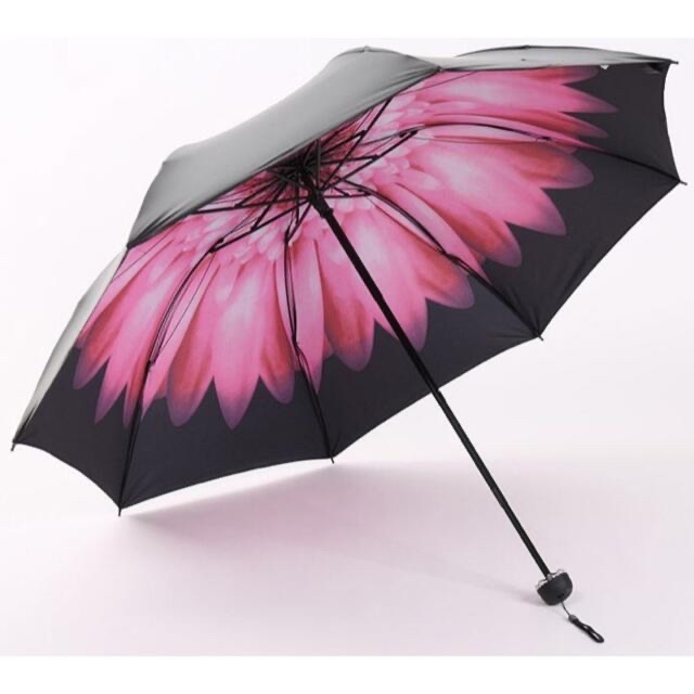 ☆UVカット☆晴雨兼用☆軽量☆コンパクト☆折り畳み傘 デイジー(Daisy)  レディースのファッション小物(傘)の商品写真