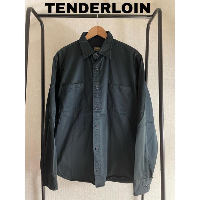 Tenderloin テンダーロイン 長袖 ワークシャツ 黒 L