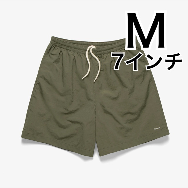 JJJJound Camper Short 7 Olive-