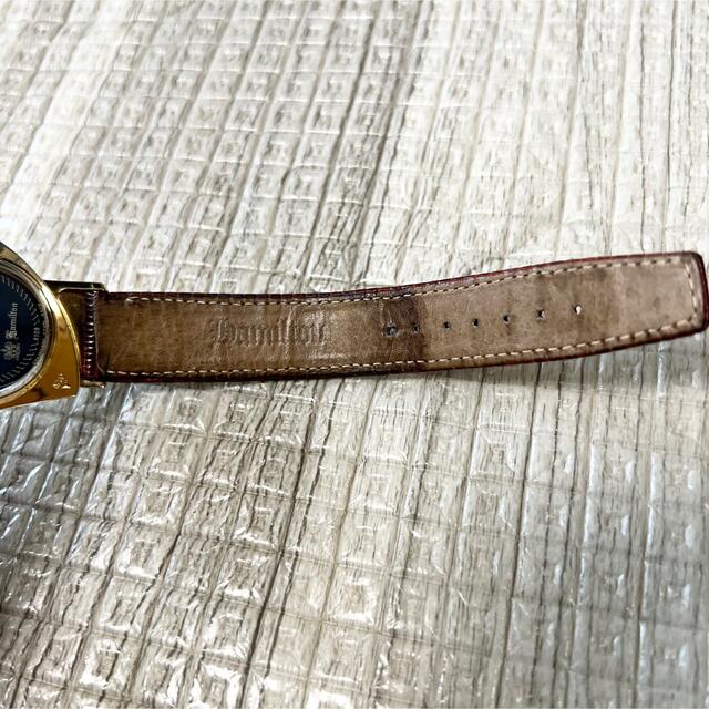 希少品! ベンチュラ ゴールド ブラウン 金茶 時計