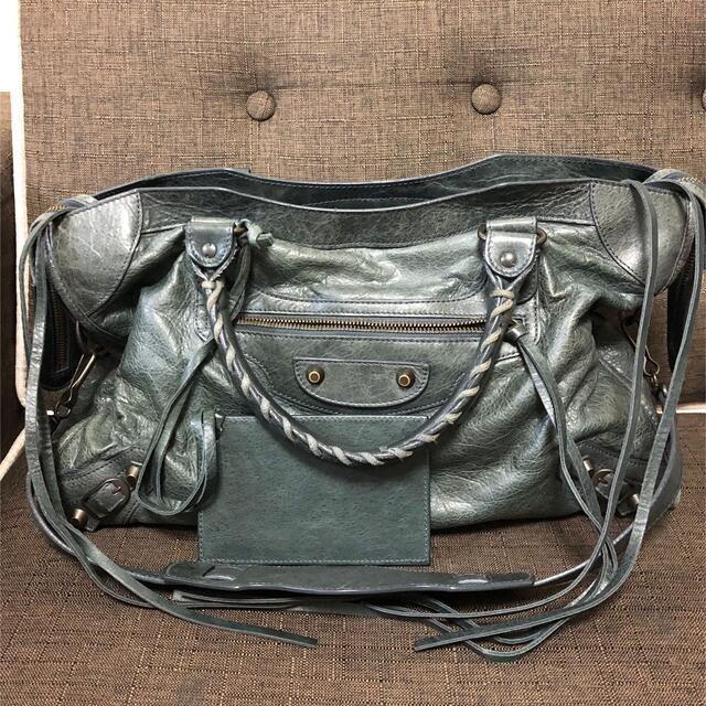 BALENCIAGA バレンシアガ ショルダーバッグ - グレー系