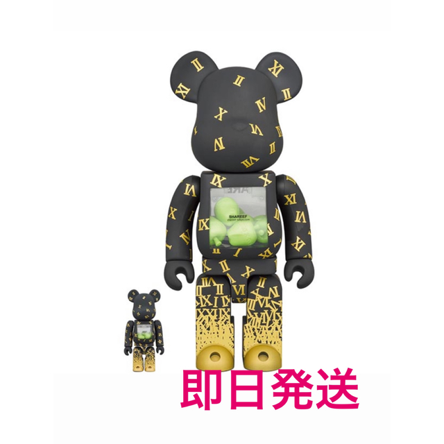 MEDICOM TOY(メディコムトイ)のBE@RBRICK SHAREEF 3 100％ & 400％ エンタメ/ホビーのフィギュア(その他)の商品写真