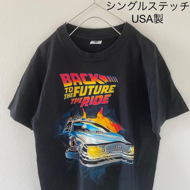 90s USA製 Back to the Future  Tシャツ L