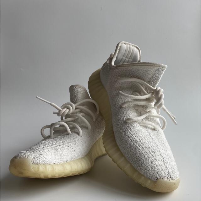 スニーカーアディダス イージーブースト 350 V2 "CREAM" クリームホワイト