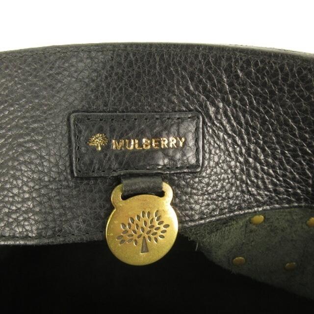 Mulberry(マルベリー)のマルベリー ロクサンヌ ２WAY レザーハンド バッグ ワンショルダー 黒  レディースのバッグ(ショルダーバッグ)の商品写真