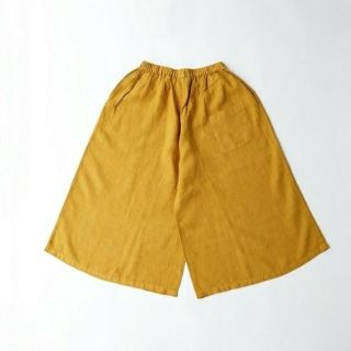 イデー(IDEE)の★新品★ IDEE POOL いろいろの服 ワイドパンツ ／マスタード(カジュアルパンツ)