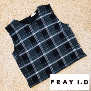 フレイアイディー(FRAY I.D)のFRAY I.D フレイアイディー チェック タンクトップ 緑(タンクトップ)