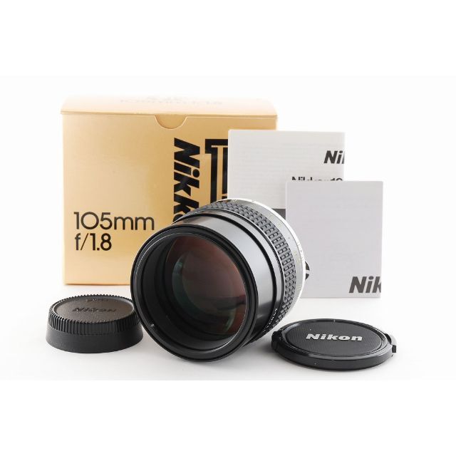 2715 ほぼ新品 Nikon Ai-S 105mm F1.8 TOP Mint