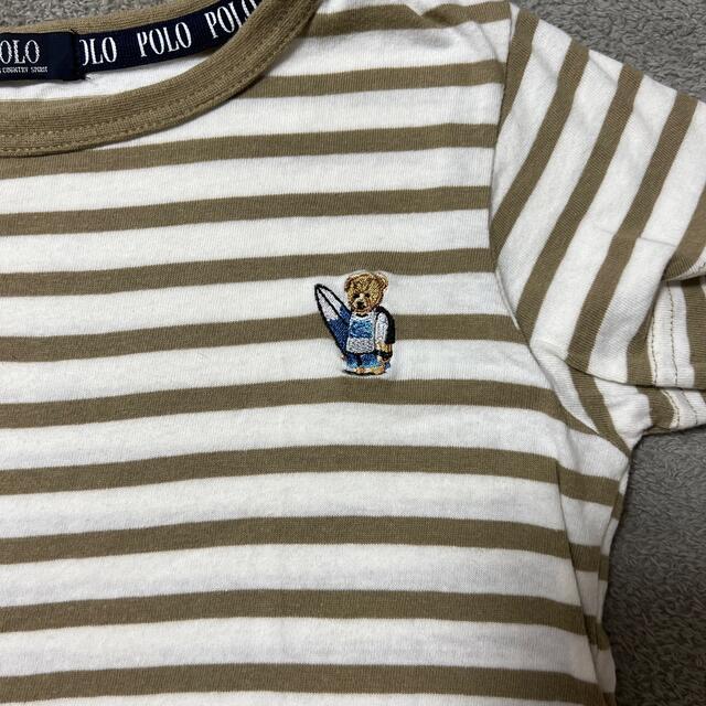 POLO RALPH LAUREN(ポロラルフローレン)のPOLO ボーダーTシャツ130 キッズ/ベビー/マタニティのキッズ服男の子用(90cm~)(Tシャツ/カットソー)の商品写真