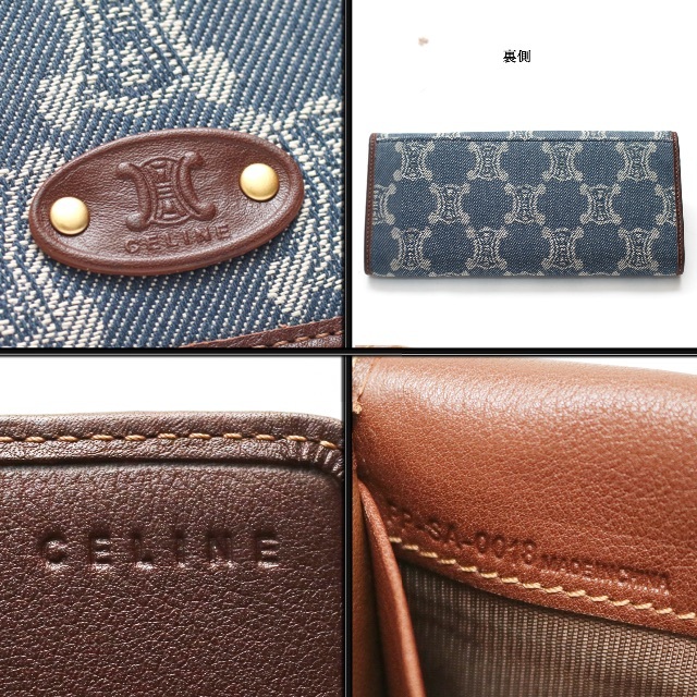 サイズ celine / トリオンフ / 長財布の通販 by marushimechan's shop｜セリーヌならラクマ - セリーヌ