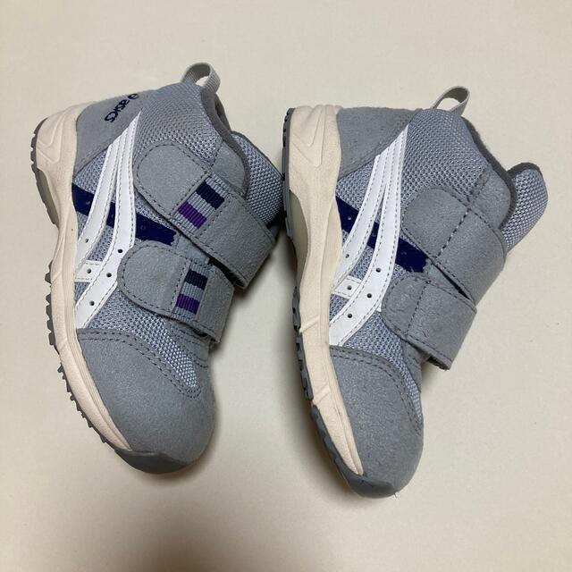 asics(アシックス)のアシックス　スニーカー　ハイカット キッズ/ベビー/マタニティのベビー靴/シューズ(~14cm)(スニーカー)の商品写真