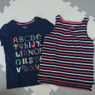 ベビーギャップ(babyGAP)のbabyGap 半袖トップス タンクトップ 110 2点セット まとめ売り(Tシャツ/カットソー)