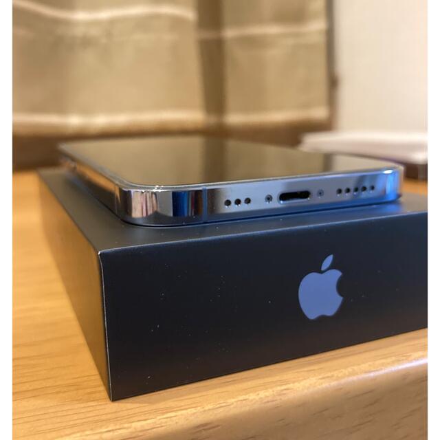 iPhone13pro 128GB. シエラブルー　SIMフリー　ケースフィルム 3