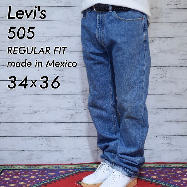 【G128】Levi's505 デニムジーンズ【38インチ】
