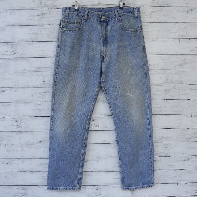 01年メキシコ製 リーバイス Levi's 505 W36 デニムパンツ 色薄め