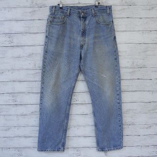 ✔Levi's 505 ジーンズ/デニムパンツ 濃紺 エジプト製  W36