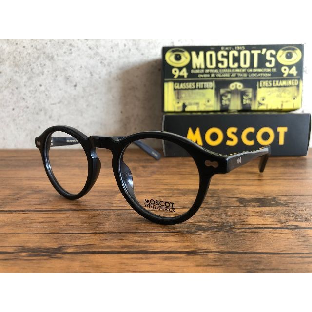 モスコットMOSCOT MILTZEN / モスコット ミルゼン 46 BLACK