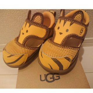 UGG - 【Used】UGG アグ キッズサンダル 虎柄 アニマル