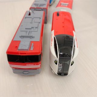 プラレール  成田エクスプレス　EH800 電気機関車　車両　セット　貨物列車(電車のおもちゃ/車)