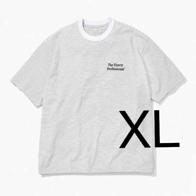 ポイントキャンペーン中 エンノイ ennoy ボーダーTシャツ XLサイズ - T ...