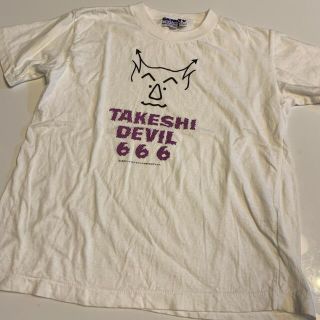 タケシデビル　GENKITV  Tシャツ レア　レトロ　昭和　130(Tシャツ/カットソー)