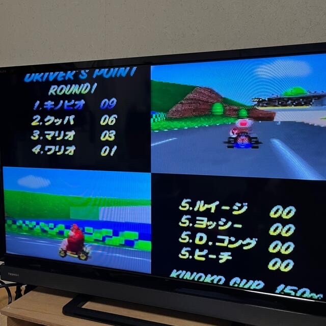 NINTENDO 64(ニンテンドウ64)のNintendo64本体　ソフト7本　コントローラーパックセット エンタメ/ホビーのゲームソフト/ゲーム機本体(家庭用ゲーム機本体)の商品写真