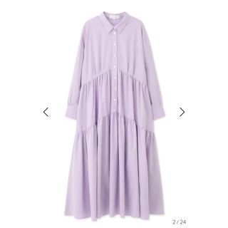 ジルスチュアート(JILLSTUART)の【完売】JILLSTUART ジルスチュアート フィデルシャツワンピース(ロングワンピース/マキシワンピース)