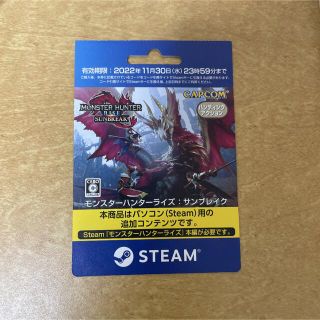 カプコン(CAPCOM)のモンスターハンターライズ　サンブレイク　パソコン版(その他)