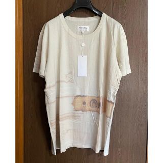 マルタンマルジェラ(Maison Martin Margiela)のM新品 メゾン マルジェラ 転写 プリント オーバーサイズ Tシャツ 半袖(Tシャツ(半袖/袖なし))