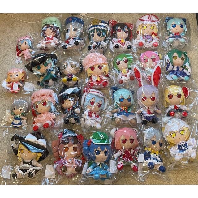 【お気にいる】 東方ぬいぐるみ 24種+バッチ24種+ミニぬいぐるみ3種 キャラクターグッズ 【お気にいる】 東方ぬいぐるみ 24種+バッチ24種+ミニぬいぐるみ3種 キャラクターグッズ