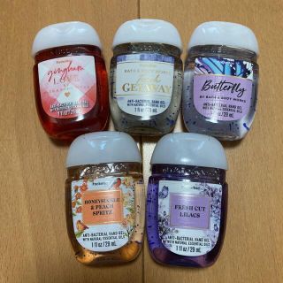 バスアンドボディーワークス(Bath & Body Works)のバスアンドボディワークス　ハンドサニタイザー　ジェル　5本セット　新品未使用(ボディソープ/石鹸)