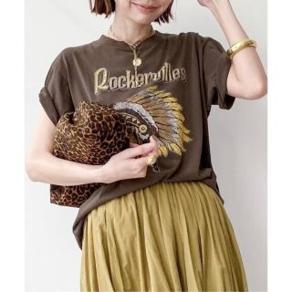 アパルトモンドゥーズィエムクラス(L'Appartement DEUXIEME CLASSE)の【GOOD ROCK SPEED 】Indian T-shirts(Tシャツ(半袖/袖なし))