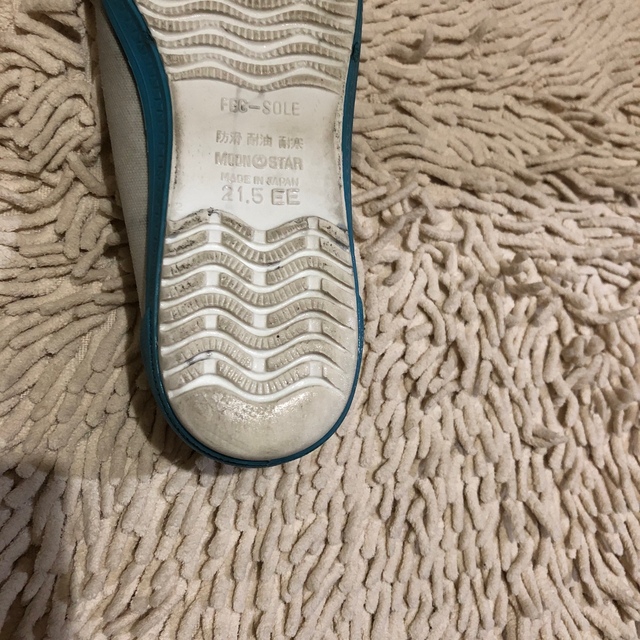 MOONSTAR - ゆうきぼさま専用 21.5cm 上履き moonstar Tef 水色の通販