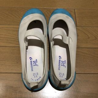 MOONSTAR - ゆうきぼさま専用 21.5cm 上履き moonstar Tef 水色の通販