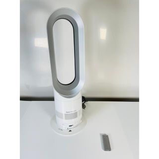 ダイソン(Dyson)の美品⭐︎ dyson AM05WS ダイソン　ホット&クール(扇風機)