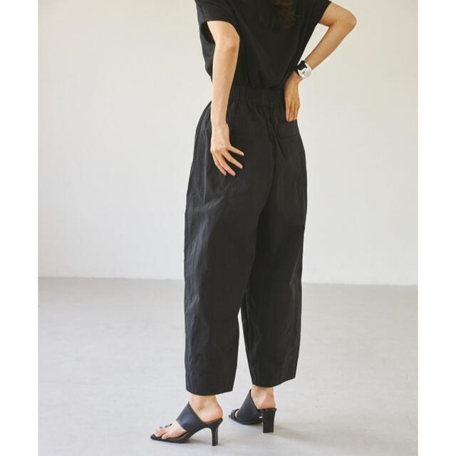 TODAYFUL(トゥデイフル)のTODAYFUL  Washed Wide Pants ブラック38 新品タグ付 レディースのパンツ(カジュアルパンツ)の商品写真