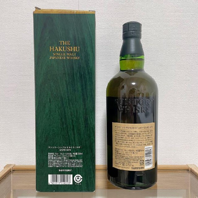 魅力的な価格 - サントリー サントリー 18年 白州 ウイスキーシングル