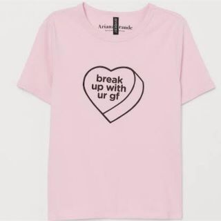 エイチアンドエム(H&M)のH&M アリアナ・グランデ    マーチコレクションTシャツ(Tシャツ(半袖/袖なし))