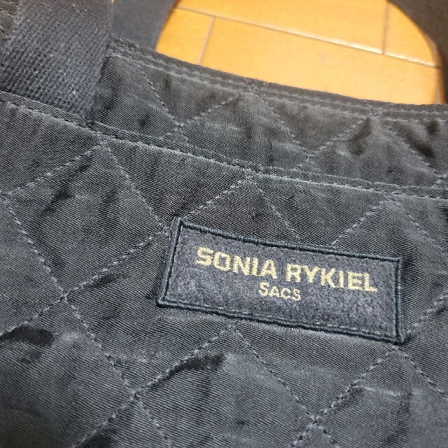 SONIA RYKIEL(ソニアリキエル)の●SONIA RYKIEL●トートバック●手提げ●黒色● レディースのバッグ(トートバッグ)の商品写真