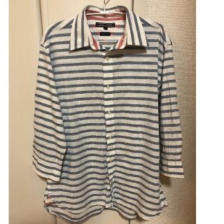 トミーヒルフィガー(TOMMY HILFIGER)の［TOMMY HILFIGER］メンズ7分袖シャツ(Tシャツ/カットソー(七分/長袖))