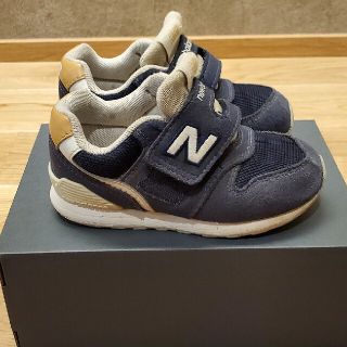 ニューバランス(New Balance)のNew Blance  15.5cm ネイビーカラー(スニーカー)