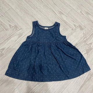 ベビーギャップ(babyGAP)のベビーGAPデニムワンピース80(ワンピース)