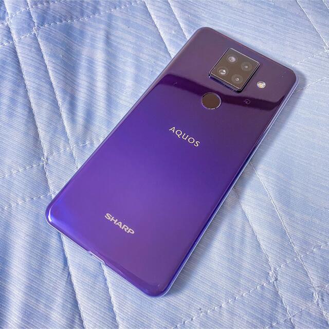 AQUOS sense4 plus パープル 128 GB SIMフリー