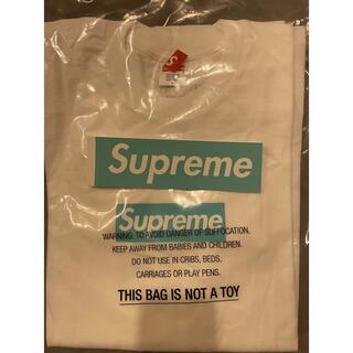 シュプリーム(Supreme)のSupreme®/Tiffany & Co. Box Logo Tee L (Tシャツ(半袖/袖なし))