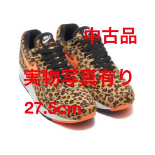 ナイキ(NIKE)のatmos NIKE AIR MAX 1 DLX 3.0 animal アトモス(スニーカー)